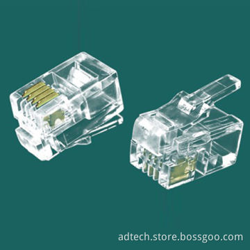 Modular Plug 6P4C UL-approved
